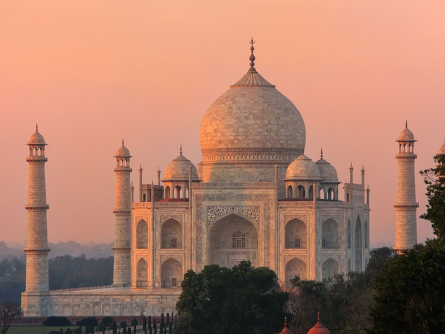 Taj Mahal, Agra, Indien Reise