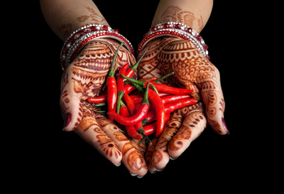 Henna und Kulinarik, Indien Reisen