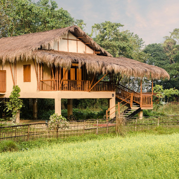 Willkommen in der Diphlu River Lodge, Kaziranga, Indien Reise