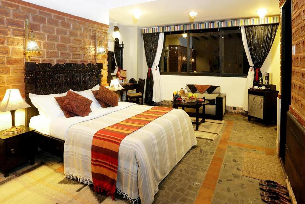 Suite, Hotel Heritage Bhaktapur, Nepal Rundreise