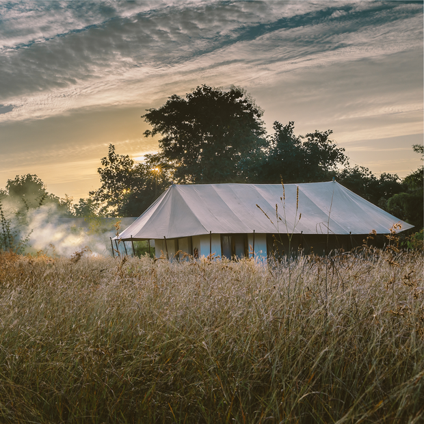 Außenanblick, Jamtara Wilderness Camp, Pench, Indien Rundreise