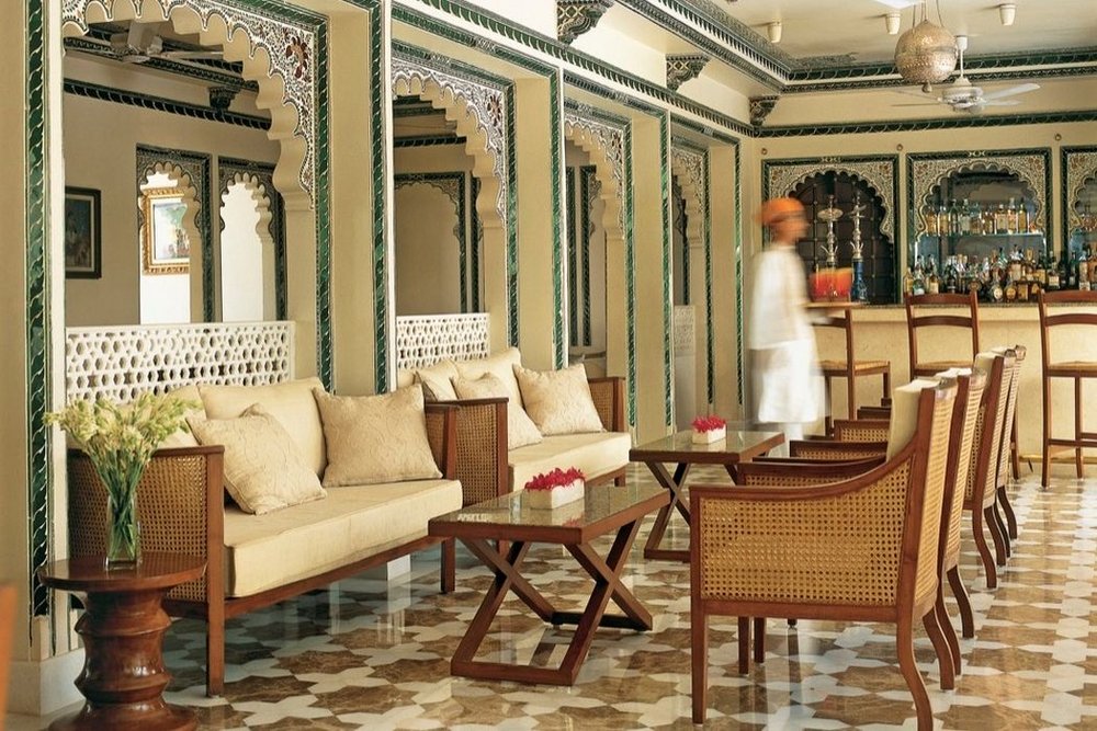 Restaurant, Hotel Taj Lake Palace, Udaipur, Indien Reisen