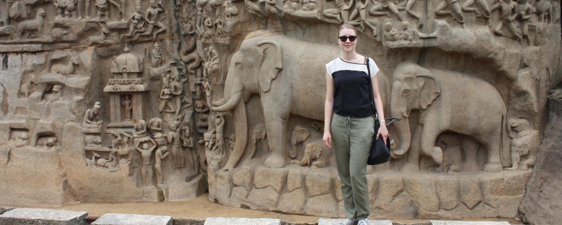 Mamallapuram, Indien Rundreise