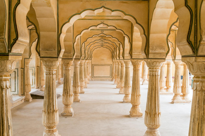 Amber Fort, Jaipur, Indien Rundreise