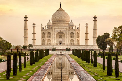 Taj Mahal in Agra, Indien Rundreise