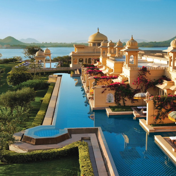 Willkommen im The Oberoi Udaivilas, Udaipur, Indien Reise