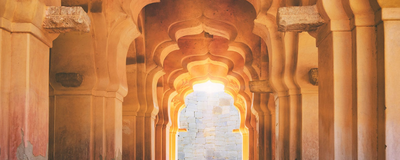 Lotus Mahal, Hampi, Indien Reise