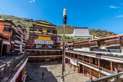 Tashilunpo Kloster in Shigatse, Tibet, Indien Kombinationsreise, Best of