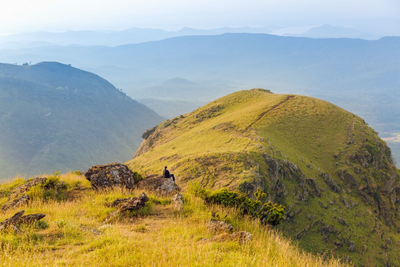 Landschaft in Chikmagalur, Indien Reise