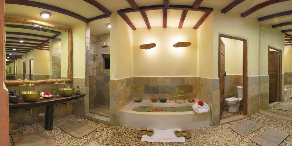 Spa-Bereich, Dwarika's Resort, Dhulikhel, Nepal Rundreise
