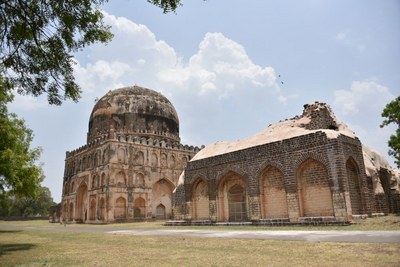 Bahmani Gräber, Bidar Fort, Karnataka, Indien Reise