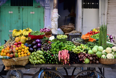 Jewduh Markt, Shillong, Ostindien Reise