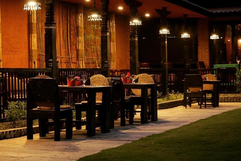 Terrasse, Hotel Heritage Bhaktapur, Nepal Rundreise