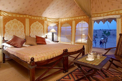 Manvar Desert Camp & Resort, Jaisalmer, Indien Reise, Hotel