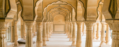 Amber Fort, Jaipur, Indien Reise
