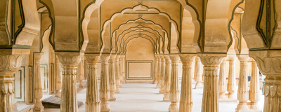Amber Fort, Jaipur, Indien Reise