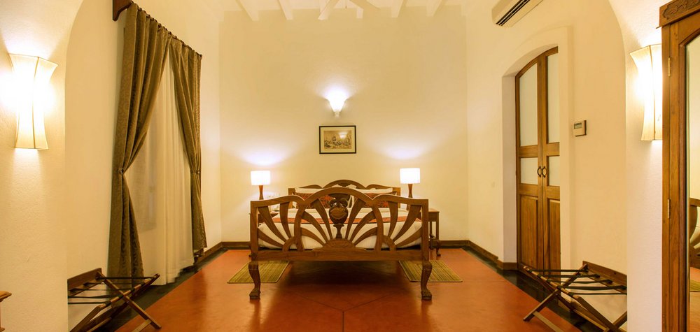 Superior Room, Palais de Mahé, Puducherry, Indien Reisen