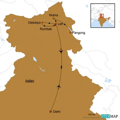 Reiseverlauf, Ladakh Reise, Asien Special Tours
