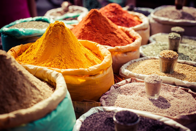 Markt in Kolkata, Indien Flusskreuzfahrt