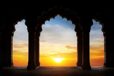 Sonnenuntergang Jaipur, Indien Luxusreise