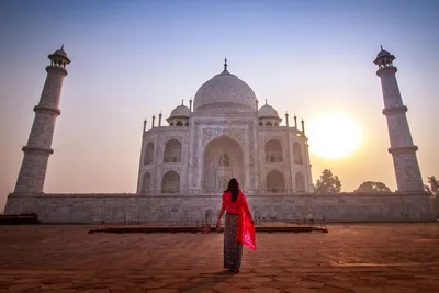 Tay Mahal, Agra, Indien Rundreise
