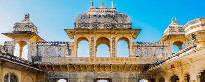 Palast Udaipur, Rajasthan, Indien Reise