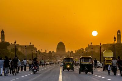 Präsidenten Residenz, Neu Delhi, Indien Kombinationsreise, Best of