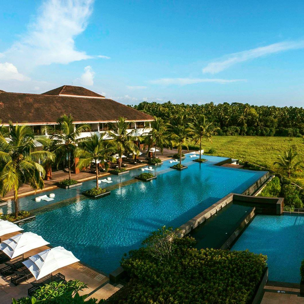 Panorama, Diwa Suite, Alila Diwa Goa, Indien Rundreise
