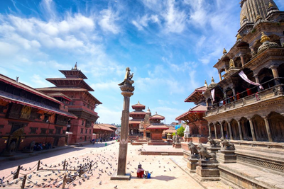 Durbar Square, Kathmandu, Nepal Kombinationsreise, Best of