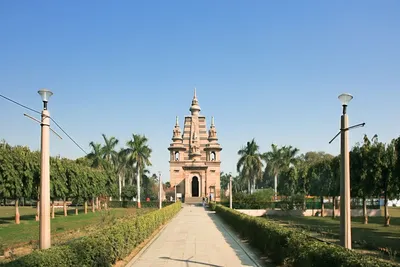 Tempel, Sarnath, Indien Rundreise
