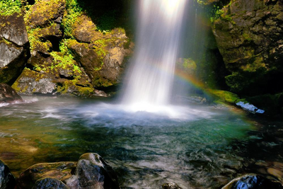 Kanchenjunga Wasserfall, Pelling, Indien Kulturreise, Sikkim