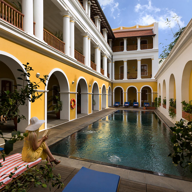 Palais de Mahé, Puducherry, Indien Reisen