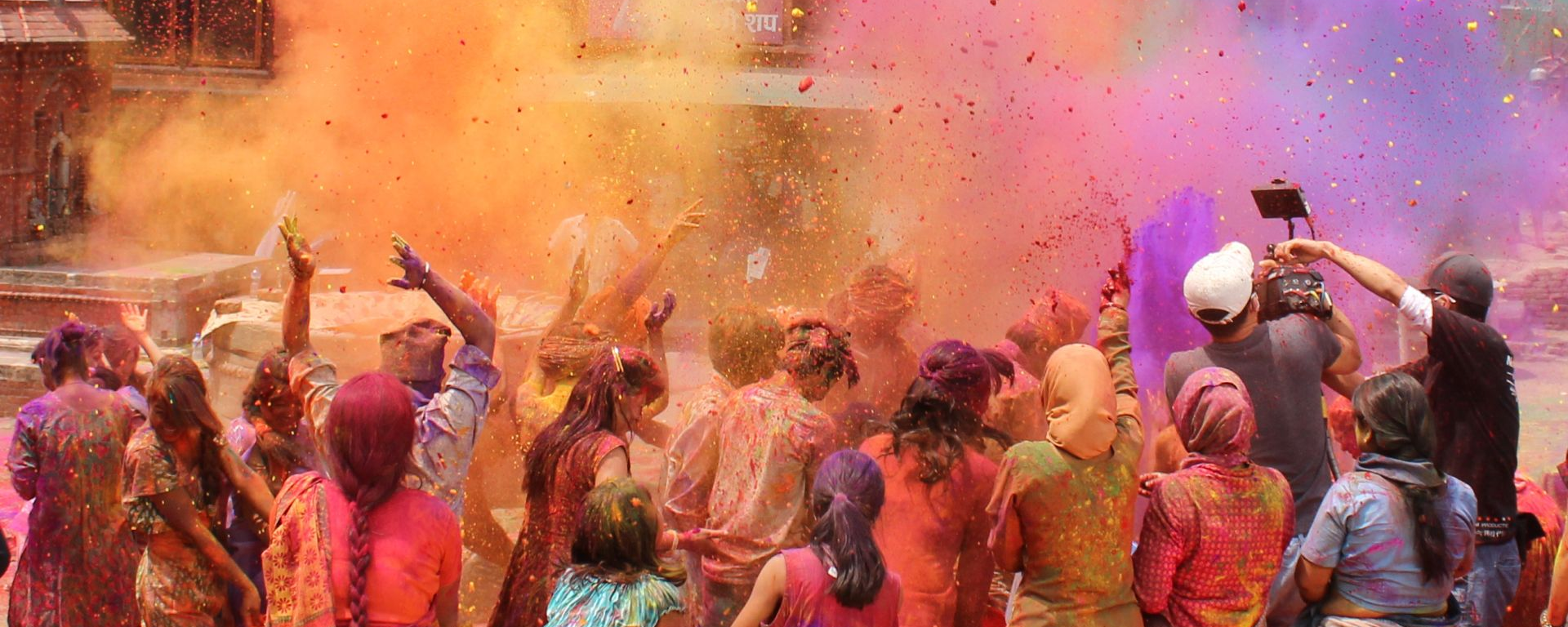 Holi-Fest, Indien Reise