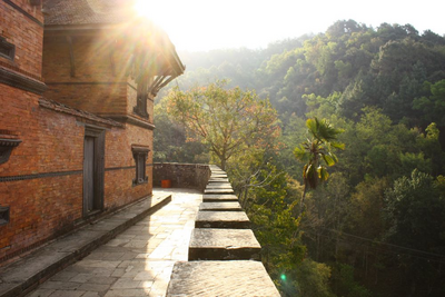 Festung Gorhka, Nepal Reise