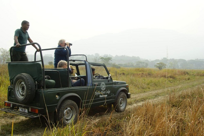 Diphlu River Lodge, Kaziranga Nationalpark, Indien Naturreise