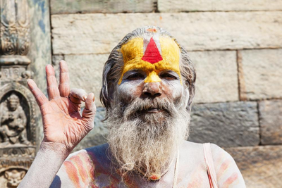 Sadhu Mann, Nepal Rundreise