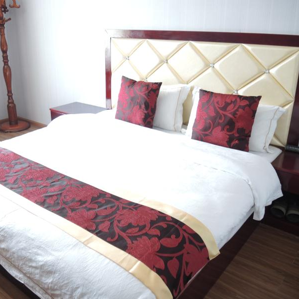 Doppelzimmer, Ji Long Hotel, Tibet, China Rundreise