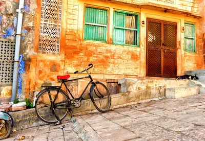 Fahrradtour, Indien Reise