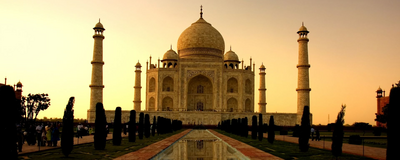 Taj Mahal, Indien Reise