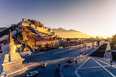 Lhasa Palast, Tibet, China Kombinationsreise, Best of