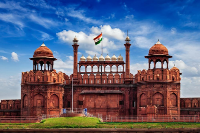 Red Fort in Dehli, Indien Kombinationsreise, Best of