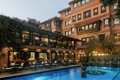 Dwarika's Hotel, Kathmandu, Nepal Reise