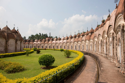 Bengalischer Tempel, Kalna, Indien Flusskreuzfahrt