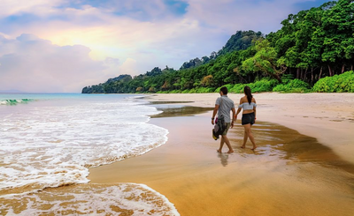 Strand, Havelock Island, Andamanen, Indien Reise