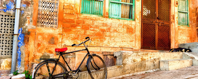 Fahrrad, Indien Reise